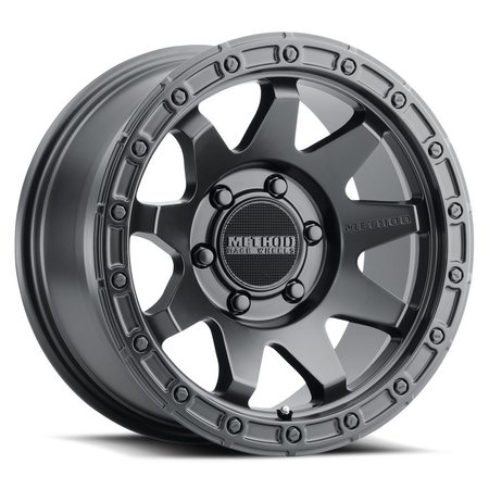 METHOD RACE WHEELS 17X8.5 MR317 5x5 4.75 BS 0 OS 71.5 CB Black MR31778550500